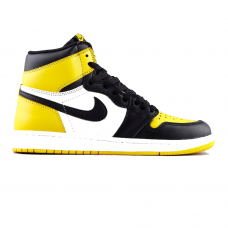 Nike Air Jordan 1 Mid Black/White/Yellow Nike Air Jordan 1 Mid Black/White/Yellow